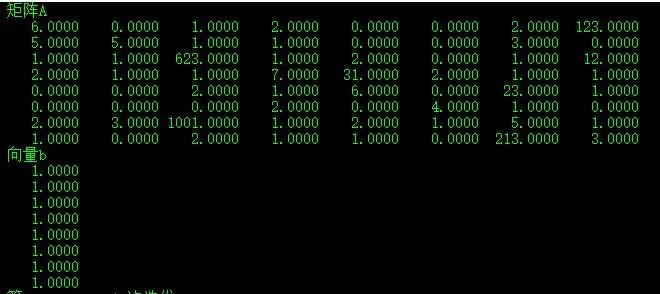 【数值算法】系数矩阵非对称时，线性方程组如何求解？-稳定双共轭梯度法(Bicgstab)求解线性方程组的图2